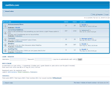 Tablet Screenshot of forum.metlists.com